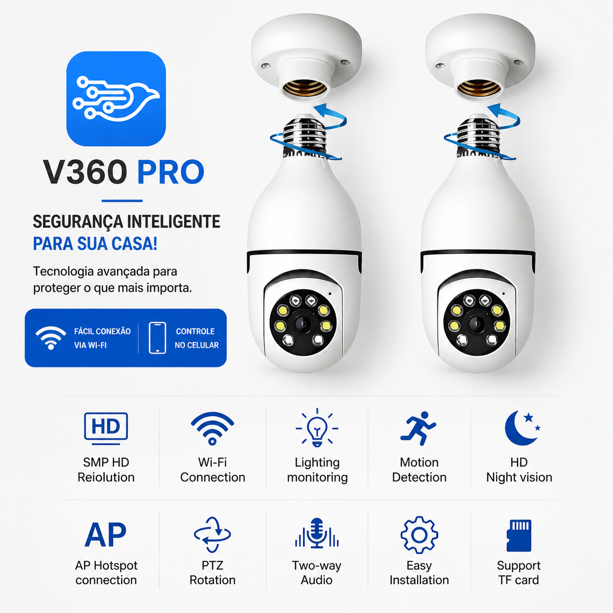 Câmera V360 PRO