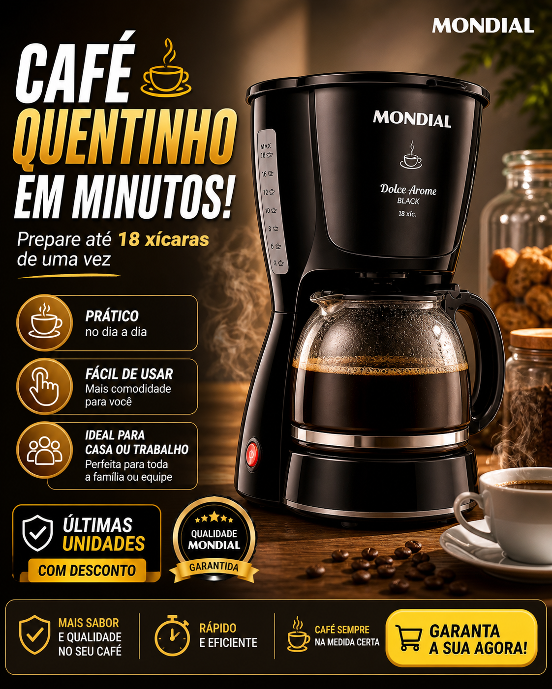 CAFETEIRA MONDIAL